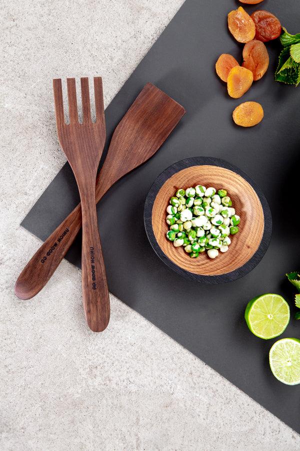 solid wood bowls for food